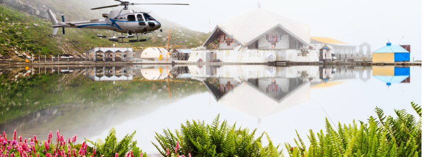 Hemkund Sahib Ji Yatra with Badrinath Ji & Kedarnath Ji by Charter Helicopter Ex-Dehradun-2025